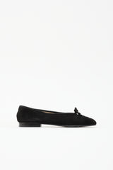 Chanel Suede CC Ballet Flat