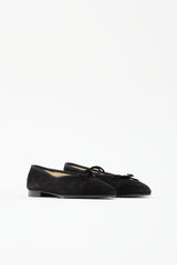 Chanel Suede CC Ballet Flat