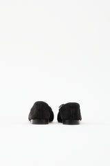 Chanel Suede CC Ballet Flat