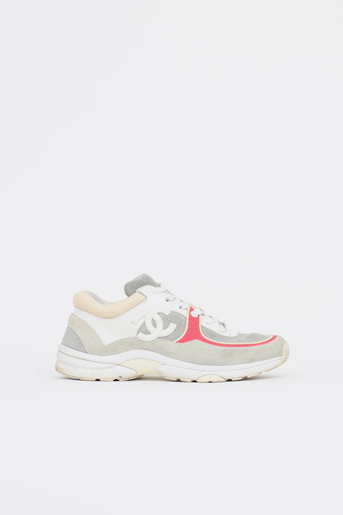 Chanel 2018 Suede CC Sneaker
