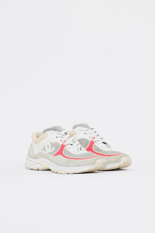 Chanel 2019 Suede CC Sneaker