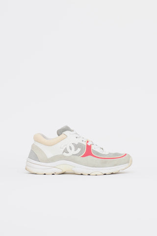Chanel 2018 Suede CC Sneaker