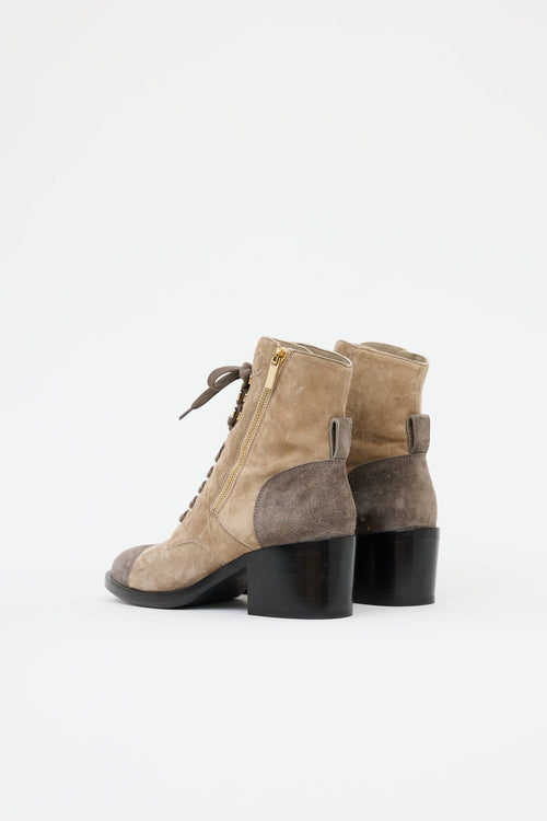 Chanel 2019 CC Combat Boot