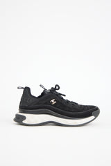 Chanel Suede CC Sneaker