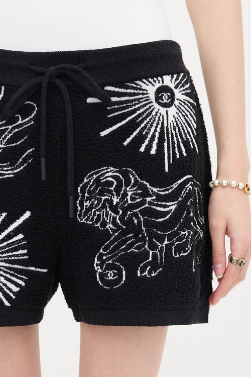Chanel Terry Jacquard Shorts