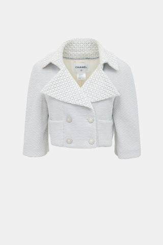 Chanel Tweed Eyelet Co-Ord Set