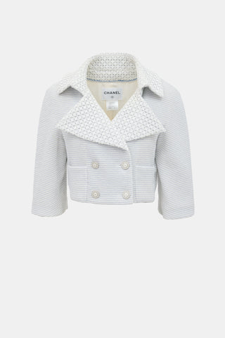 Chanel Tweed Eyelet Co-Ord Set