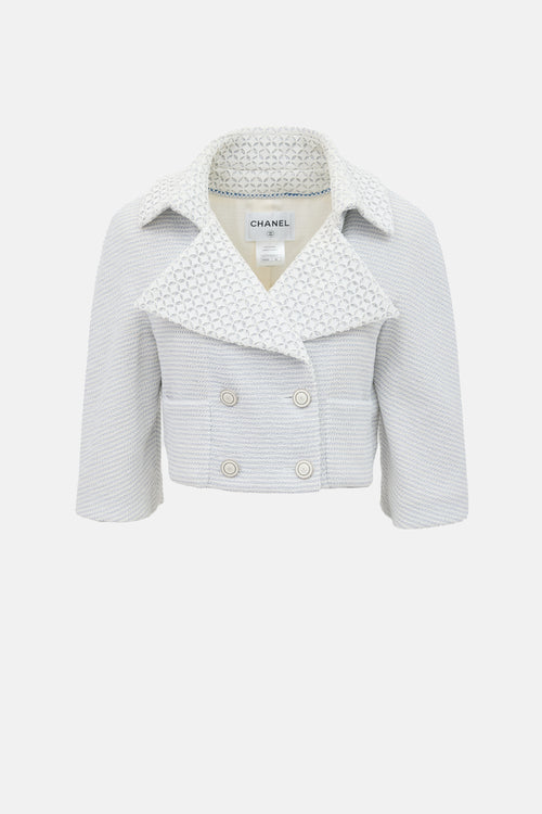 Chanel Tweed Eyelet Co-Ord Set