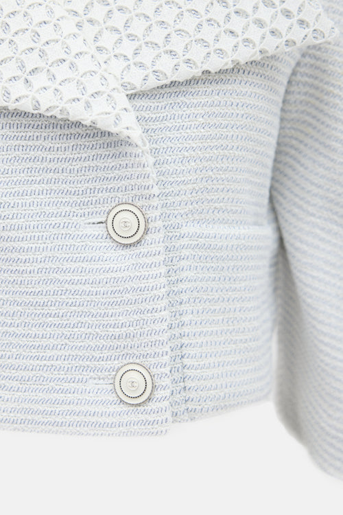 Chanel Tweed Eyelet Co-Ord Set