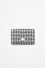 Chanel 2019 Quilted Tweed Mini 2.55 Flap Bag