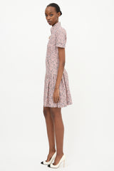 Chanel Tweed Stand Collar Dress