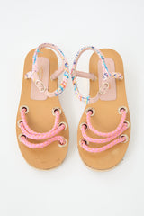 Chanel Tweed & Cork CC Sandal