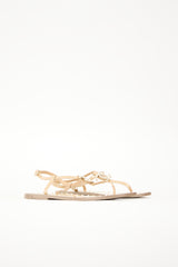 Chanel Vernis Pearl CC Sandal