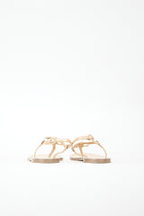 Chanel Vernis Pearl CC Sandal