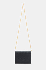 Chanel Vintage Leather CC Clutch Bag