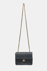 Chanel 1990s Leather Small Classic Flap Bag