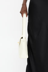 Chanel Vintage Leather CC Shoulder Bag