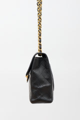 Chanel Vintage Matelassé Jumbo Classic Flap Bag