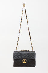 Chanel Vintage Matelassé Jumbo Classic Flap Bag