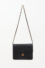 Chanel Vintage Matelassé Small Classic Flap Bag