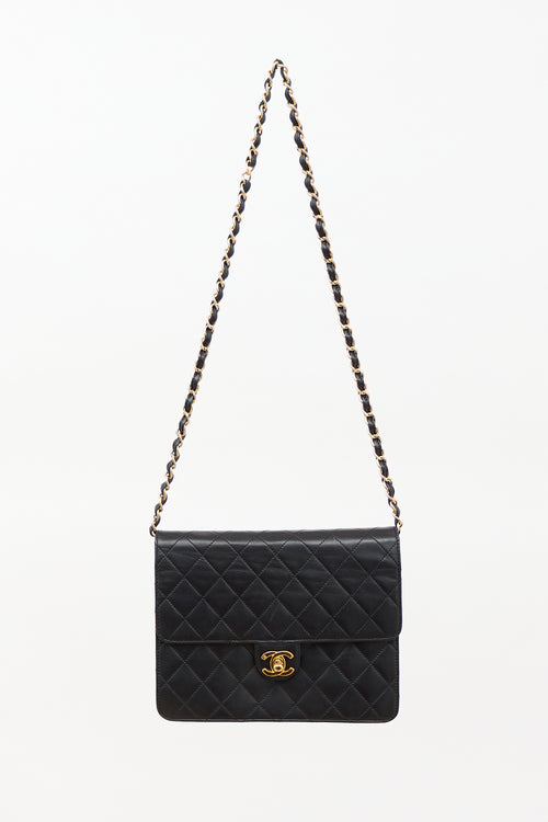 Chanel Vintage Matelassé Small Classic Flap Bag