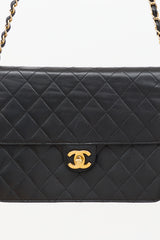 Chanel Vintage Matelassé Small Classic Flap Bag