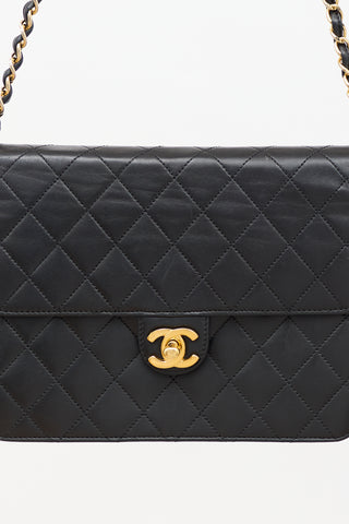 Chanel Vintage Matelassé Small Classic Flap Bag