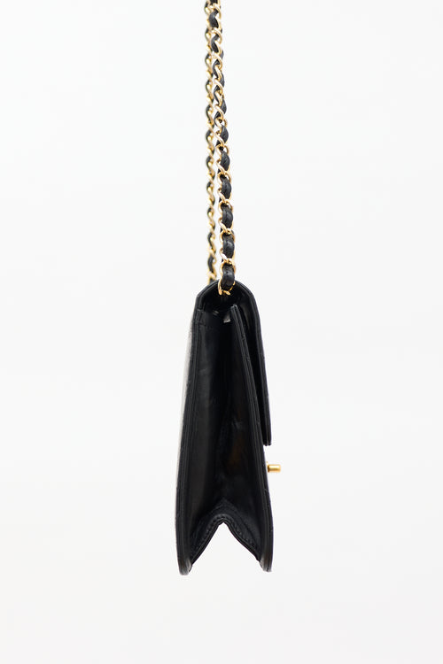 Chanel Vintage Matelassé Small Classic Flap Bag