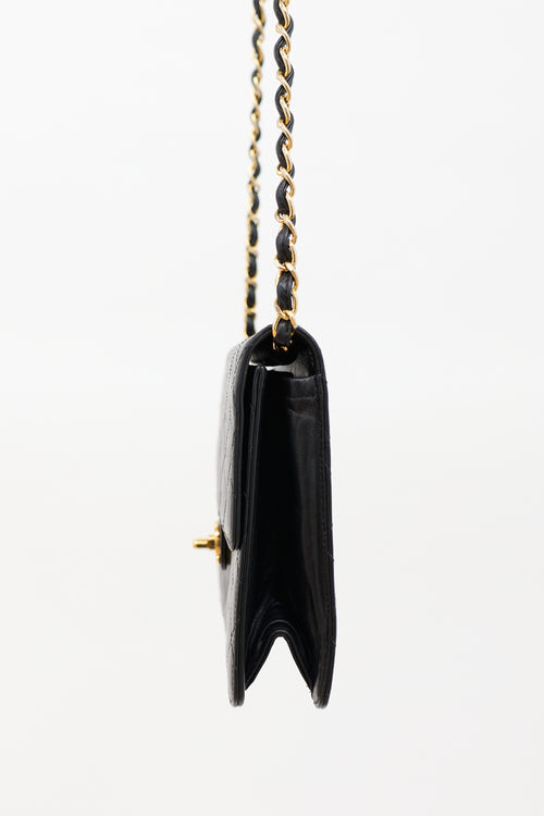 Chanel Vintage Matelassé Small Classic Flap Bag
