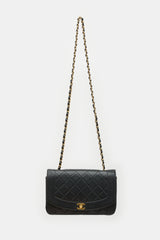 Chanel Vintage Quilted Leather Diana Bag