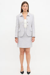 Chanel Vintage Tweed Skirt Suit
