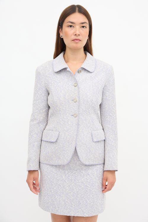 Chanel Vintage Tweed Skirt Suit