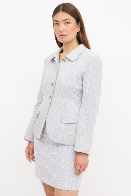 Chanel Vintage Tweed Skirt Suit