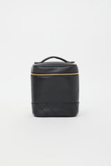 Chanel Vintage Leather Vanity Case Bag