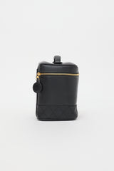 Chanel Vintage Leather Vanity Case Bag
