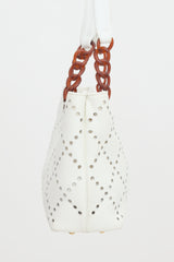 Chanel Vintage Perforated Caviar Bekko CC Bag