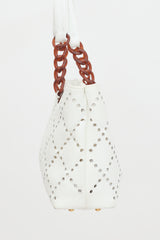 Chanel Vintage Perforated Caviar Bekko CC Bag
