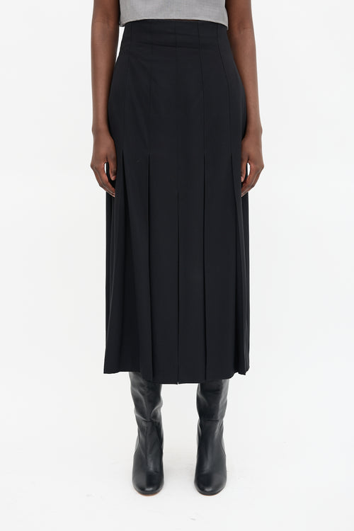 Chanel Vintage Pleated Skirt