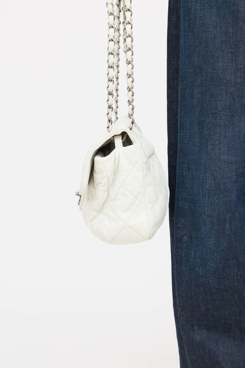 Chanel 2010 Leather Coco Pleats Bag