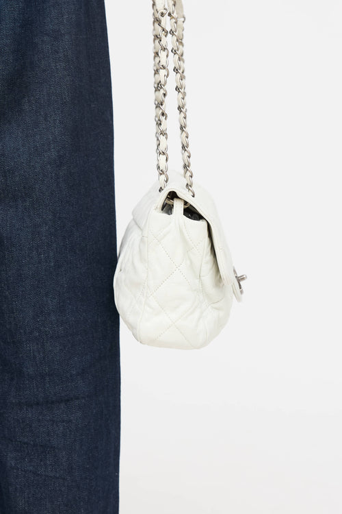 Chanel 2010 Leather Coco Pleats Bag