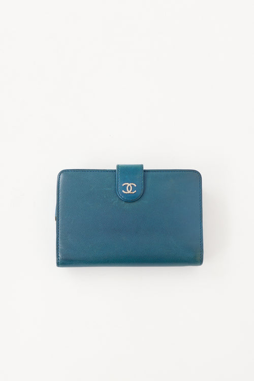 Chanel 2017 Leather CC Wallet