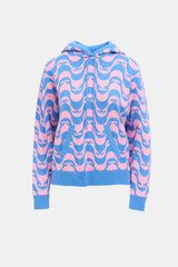 Chanel Spring 2021 Cashmere Knit Logo Hoodie
