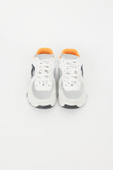 Chanel White & Multi Leather Sneaker