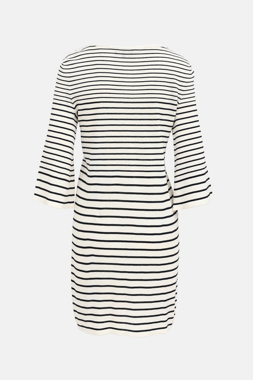 Chanel 2017 Striped Dress