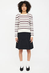 Chanel Spring 2020 Cashmere Knit Striped Sweater