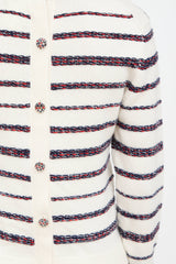 Chanel Spring 2020 Cashmere Knit Striped Sweater