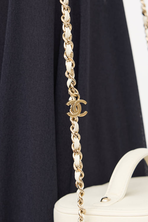 Chanel 2019 Leather CC Mania Vanity Case