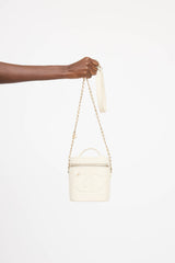 Chanel 2019 Leather CC Mania Vanity Case