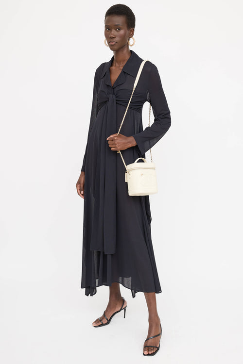 Chanel 2019 Leather CC Mania Vanity Case