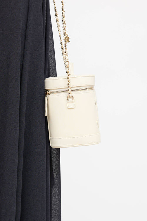 Chanel 2019 Leather CC Mania Vanity Case